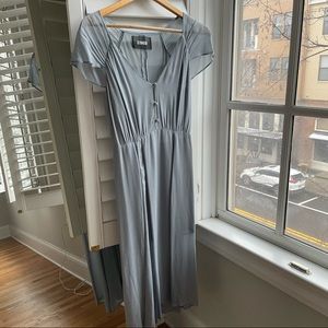 Blue Reformation Midi Dress